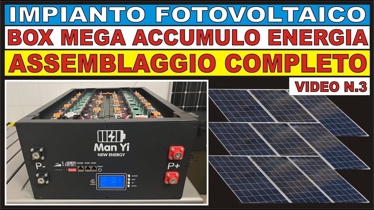 BATTERY BOX FAI DA TE - ACCUMULO FOTOVOLTAICO LIFEPO4