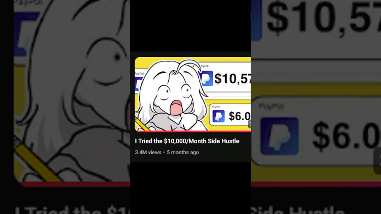 side hustle update...