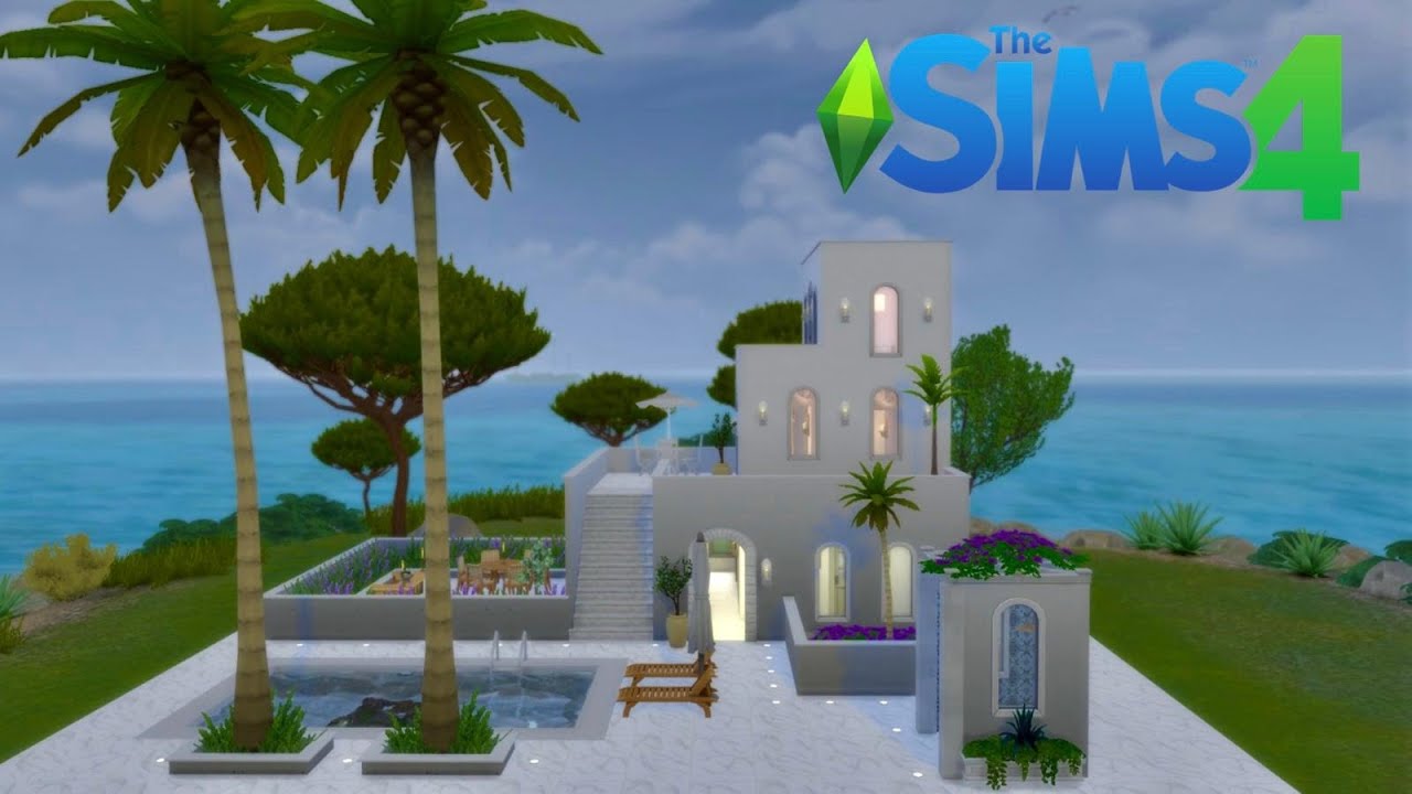 The Sims 4 Speedbuild | Mediterranean Villa of the Heartbroken Heiress