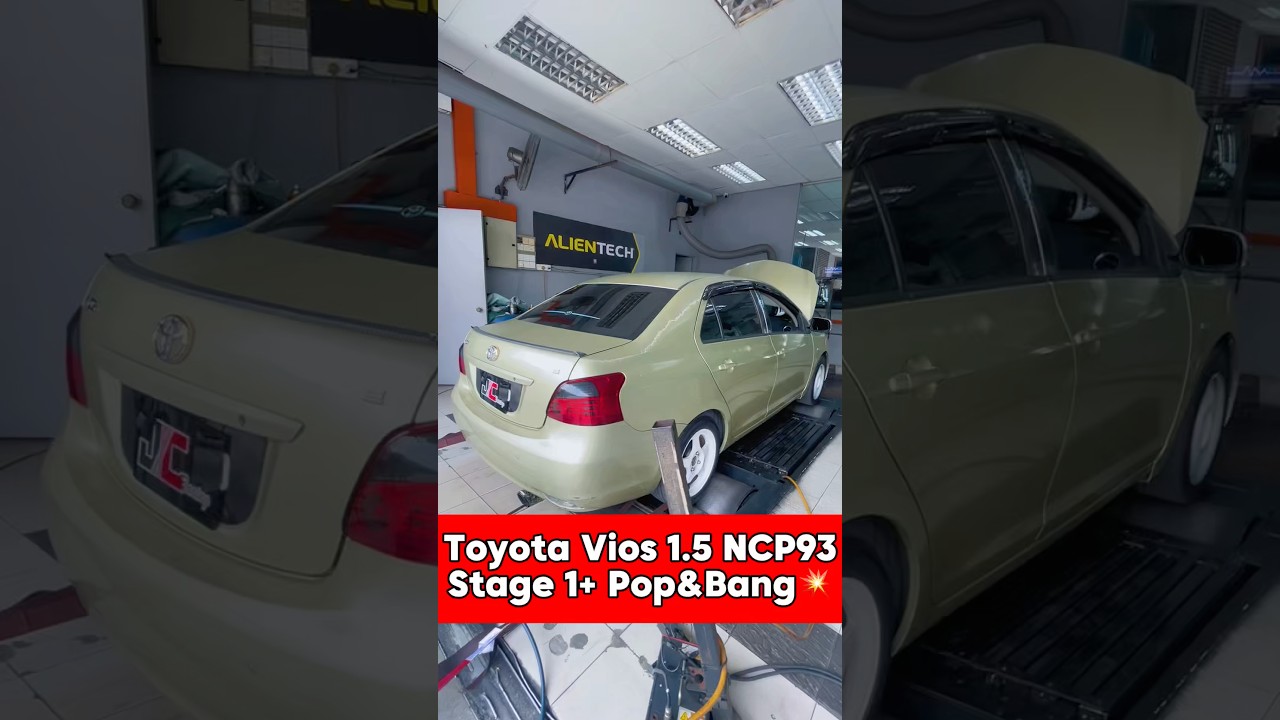 Remap Toyota Vios 1.5 NCP93 Stage 1 WHP: 87HP 155TQ www.emptune.com www.jcracing.com.m