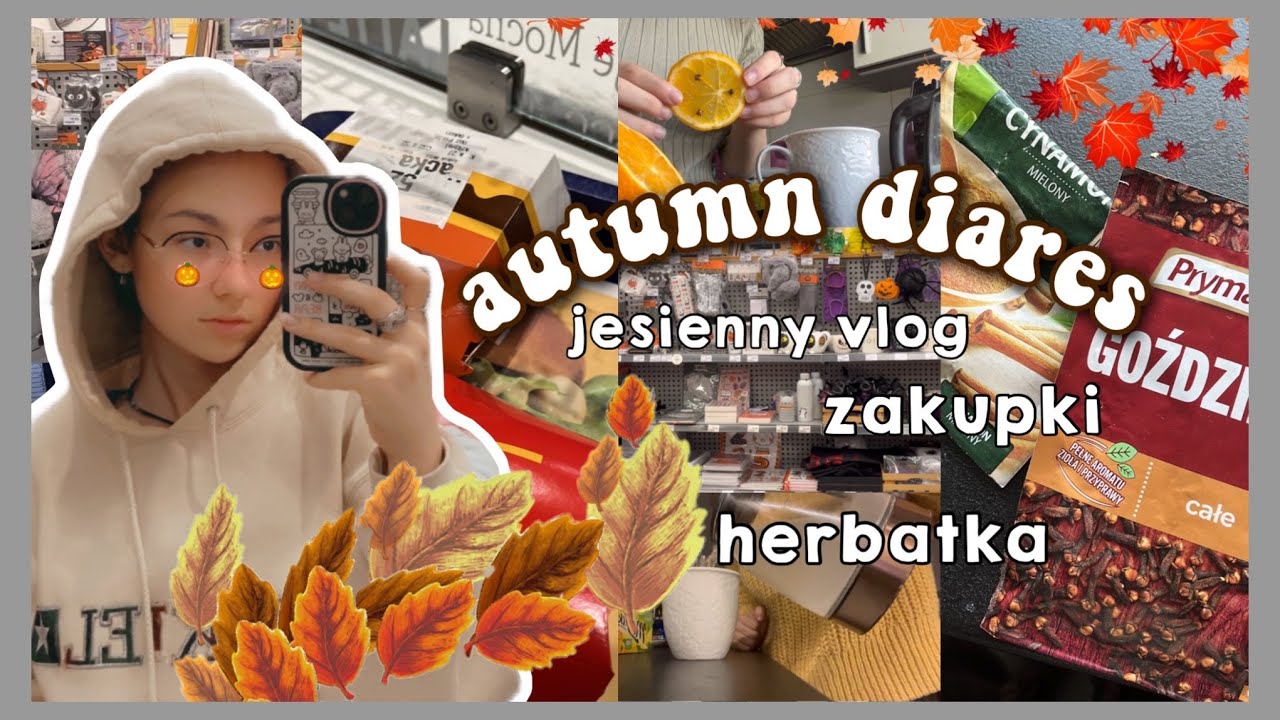 autumn diares🍁🍂 | jesienna herbata, bajki i nauka📚