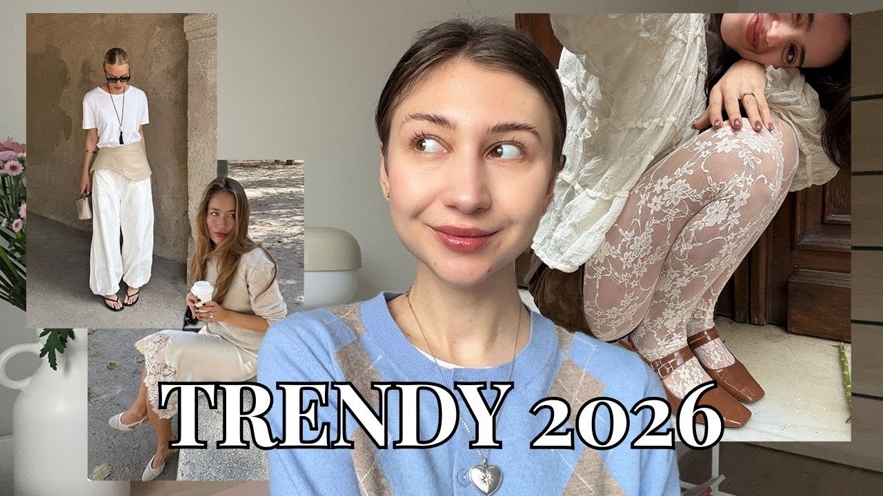 MODA 2026: Te trendy OPANUJĄ ulice! 🔥 Co będziemy nosić?
