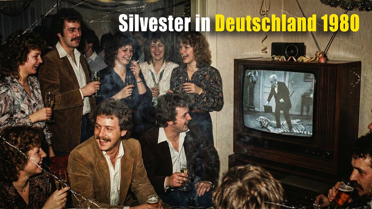Silvester 1980 in Deutschland... Das ist sehr beeindruckend 😓