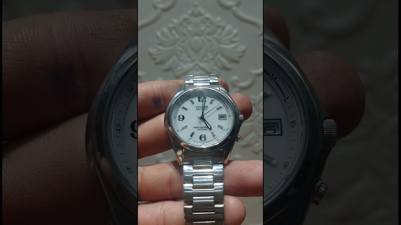 Citizen Reguno H415 eco-drive radio controlled (reset, chỉnh giờ, ngày)