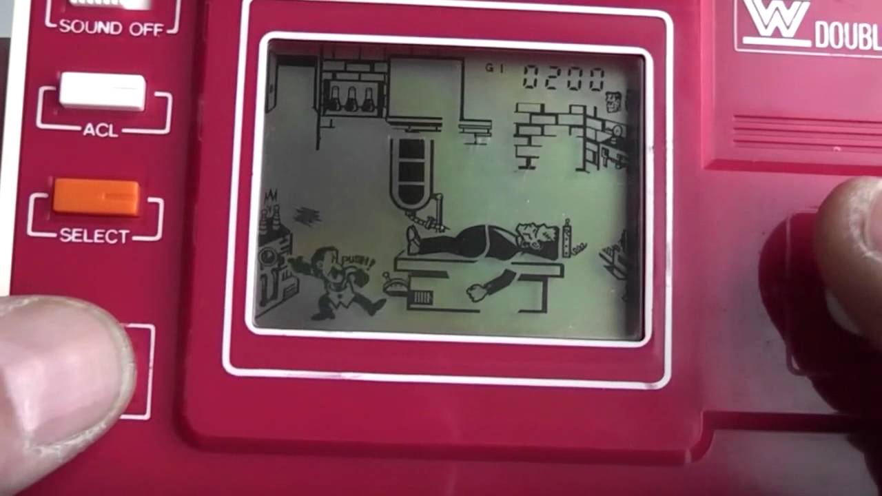 Bandai Electronics SolarPower LCD - Frankenstein (Game & Watch)