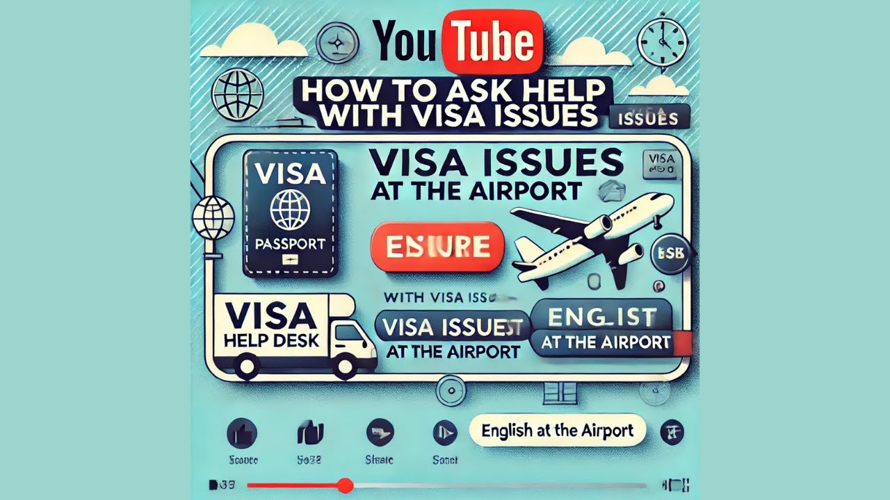 98.⏰How to Ask for Help with Visa Issues at the Airport in English