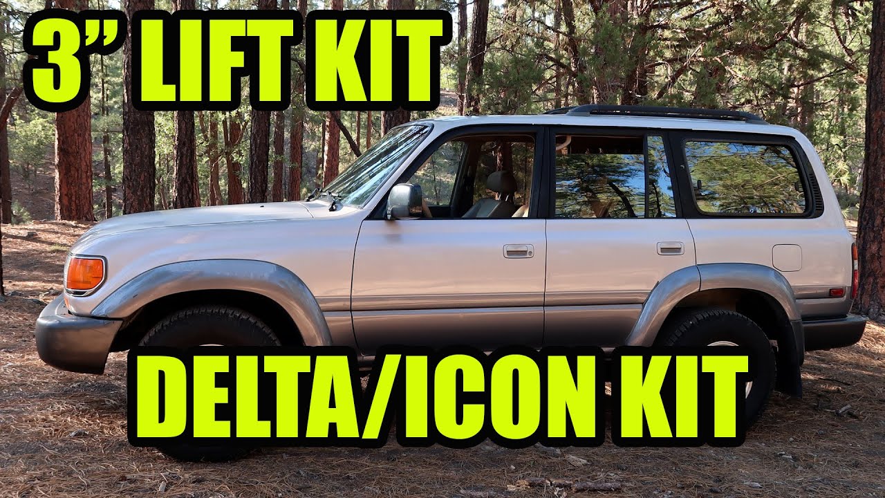 3 INCH LIFT KIT INSTALL Toyota FZJ80 Land Cruiser