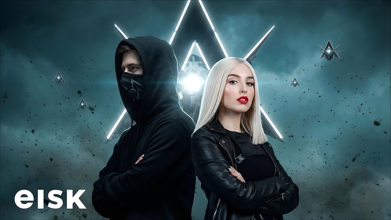Alan Walker & Ava Max Style, Elian Skye - SOMETHING NEW (Official Lyrics Video)