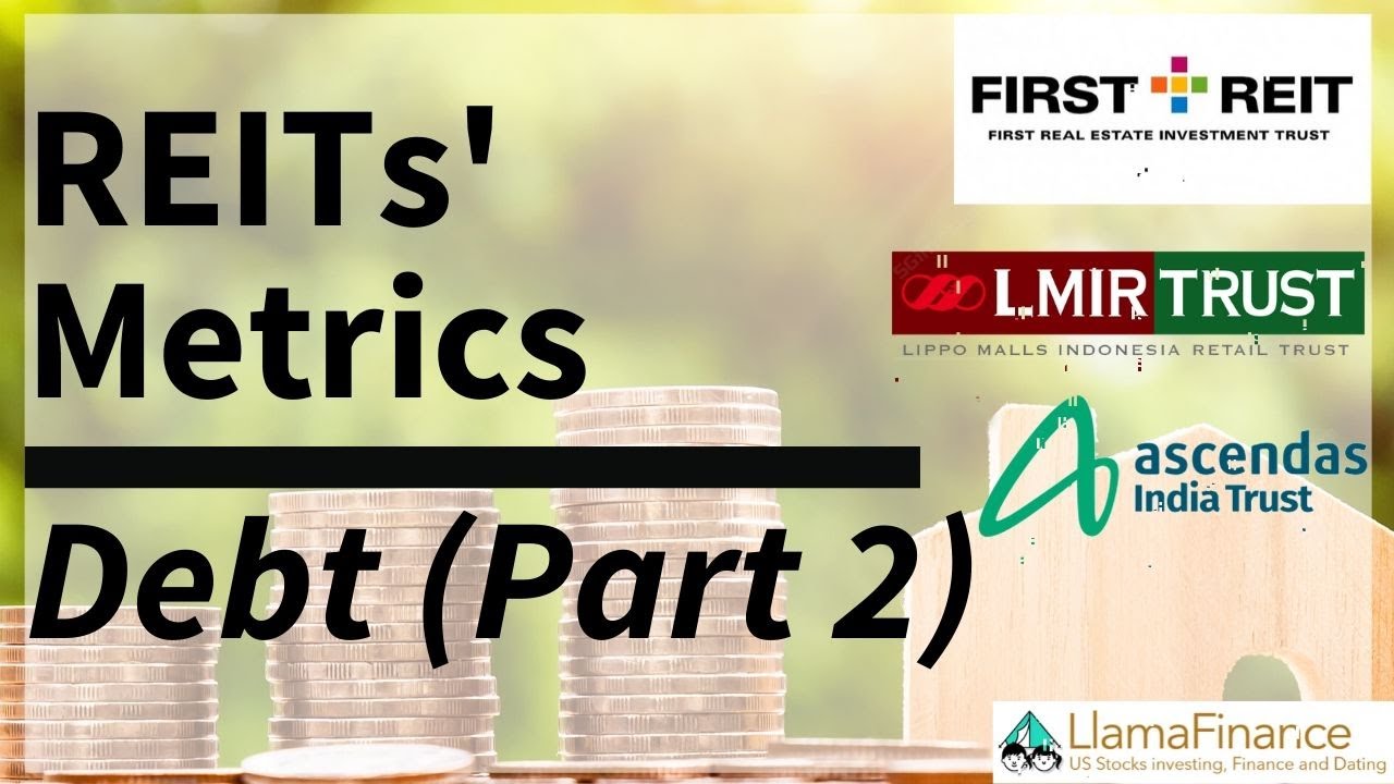 LlamaFinance REIT Metrics Vol 2 - Debt (Ft. Cost of debt + Interest coverage)