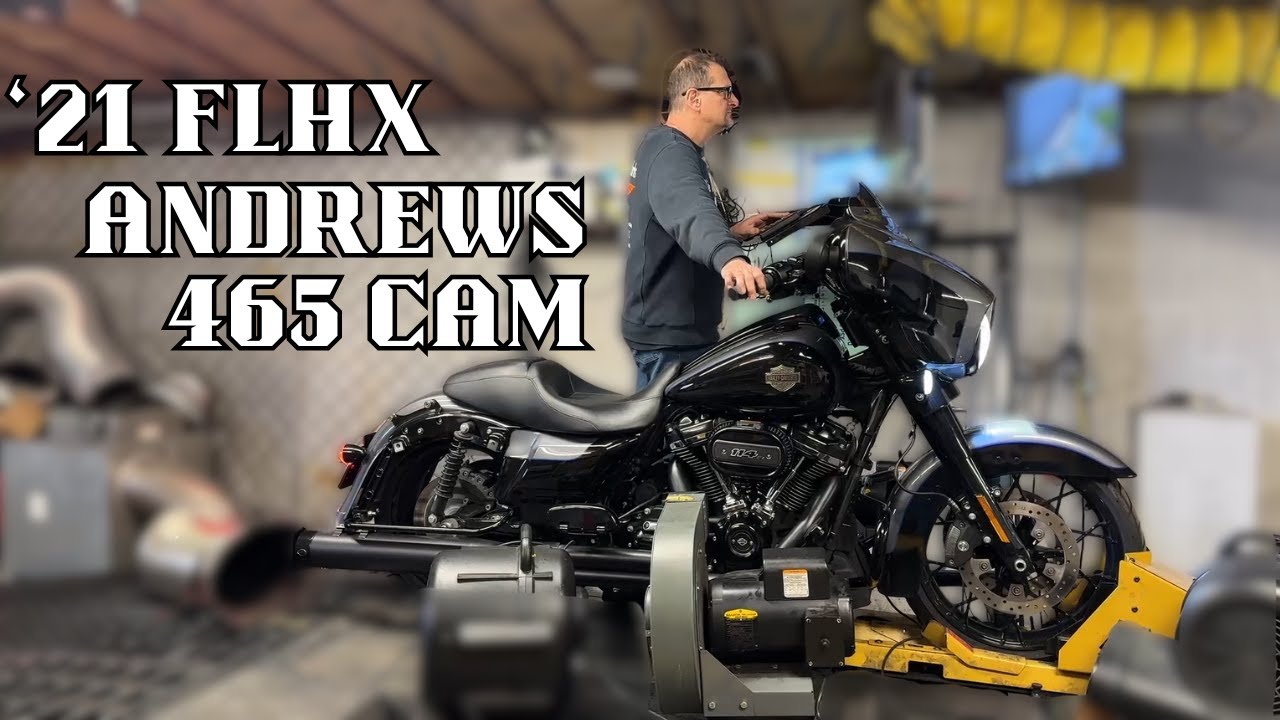 2021 Harley Davidson Street Glide | Andrews 465B bolt in cam
