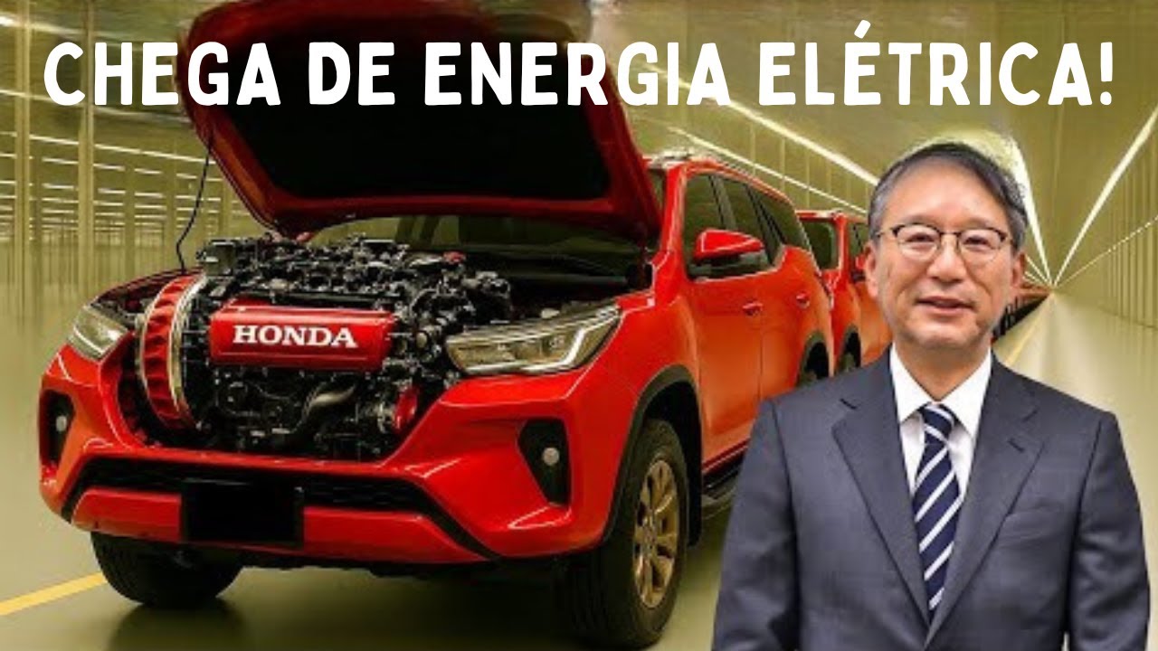 CEO da Honda: Este novo motor híbrido vai superar todos os carros elétricos em 2025!