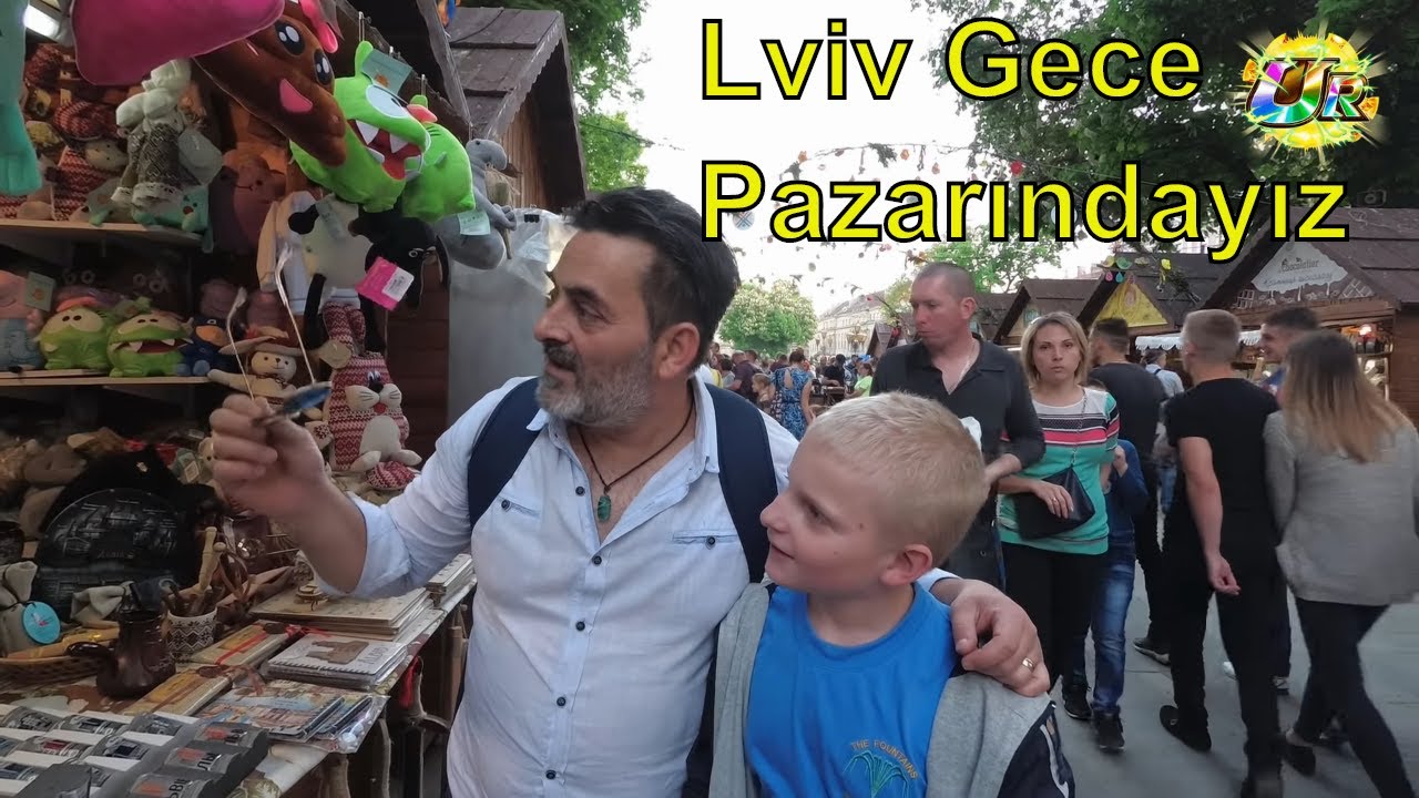 Lviv Rynok Meydanı - Muhteşem Lviv Gece pazarı
