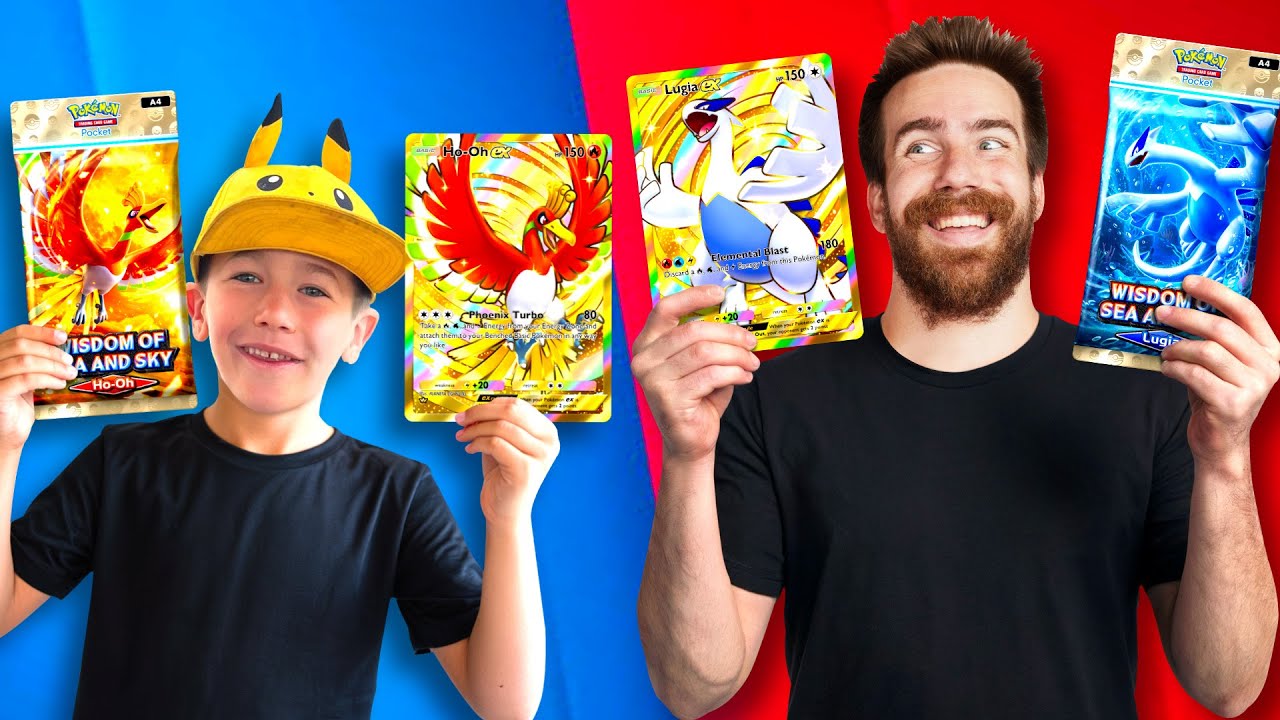 RIDICULOUS Pack Battle Against My Son! -Pokemon TCG
