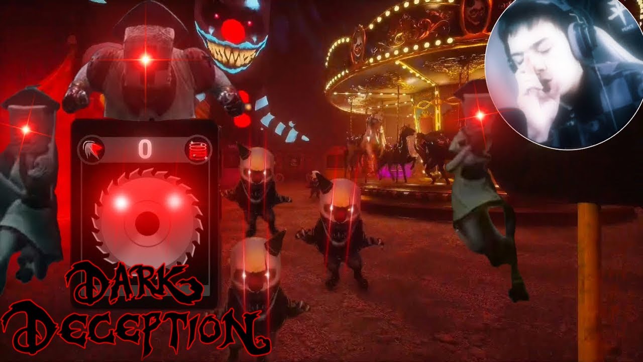 Evil Clowns,Nurses,and Saws, And Still Clutching it! (Dark Deception) Part 4