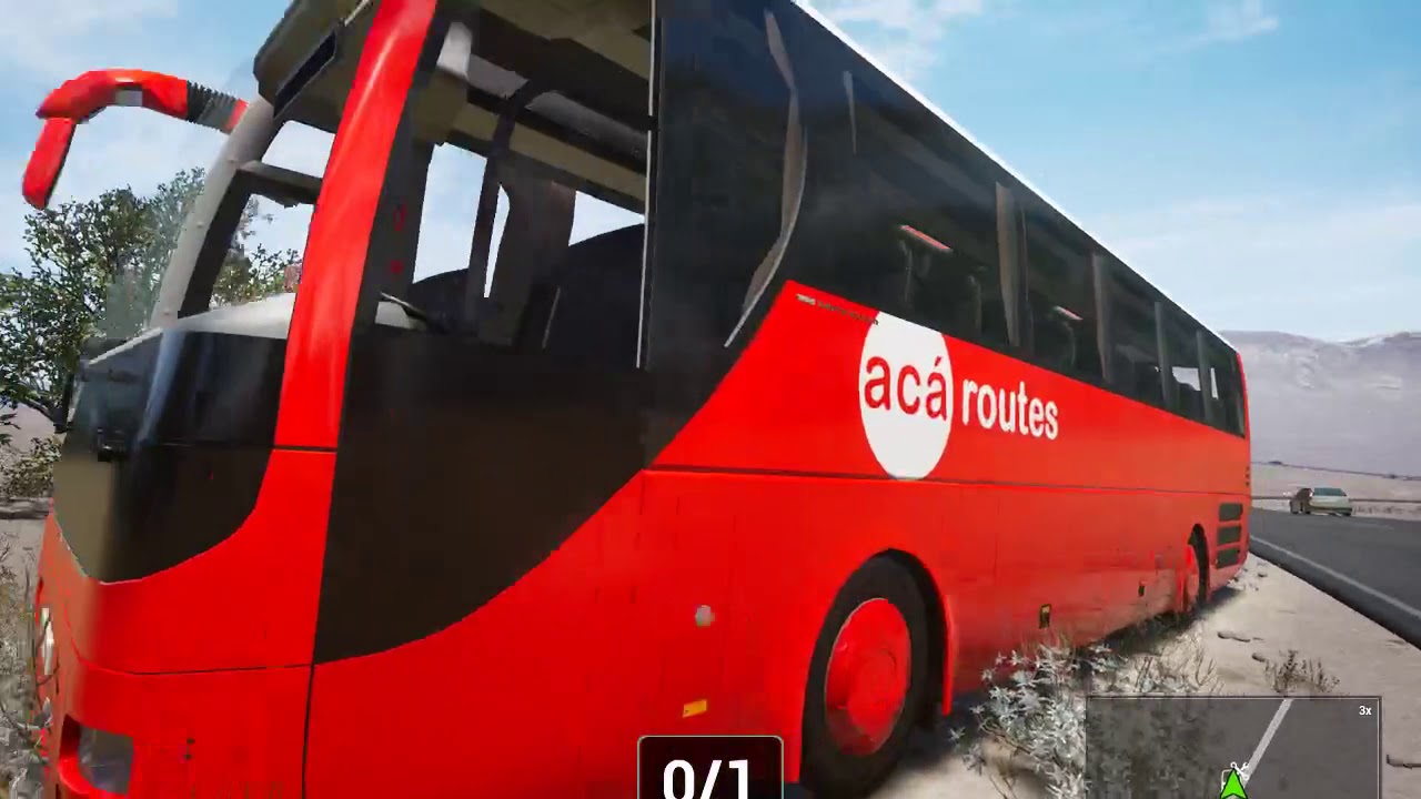 Tourist bus simulator VR - Taking Side job and go fixing bus on the way