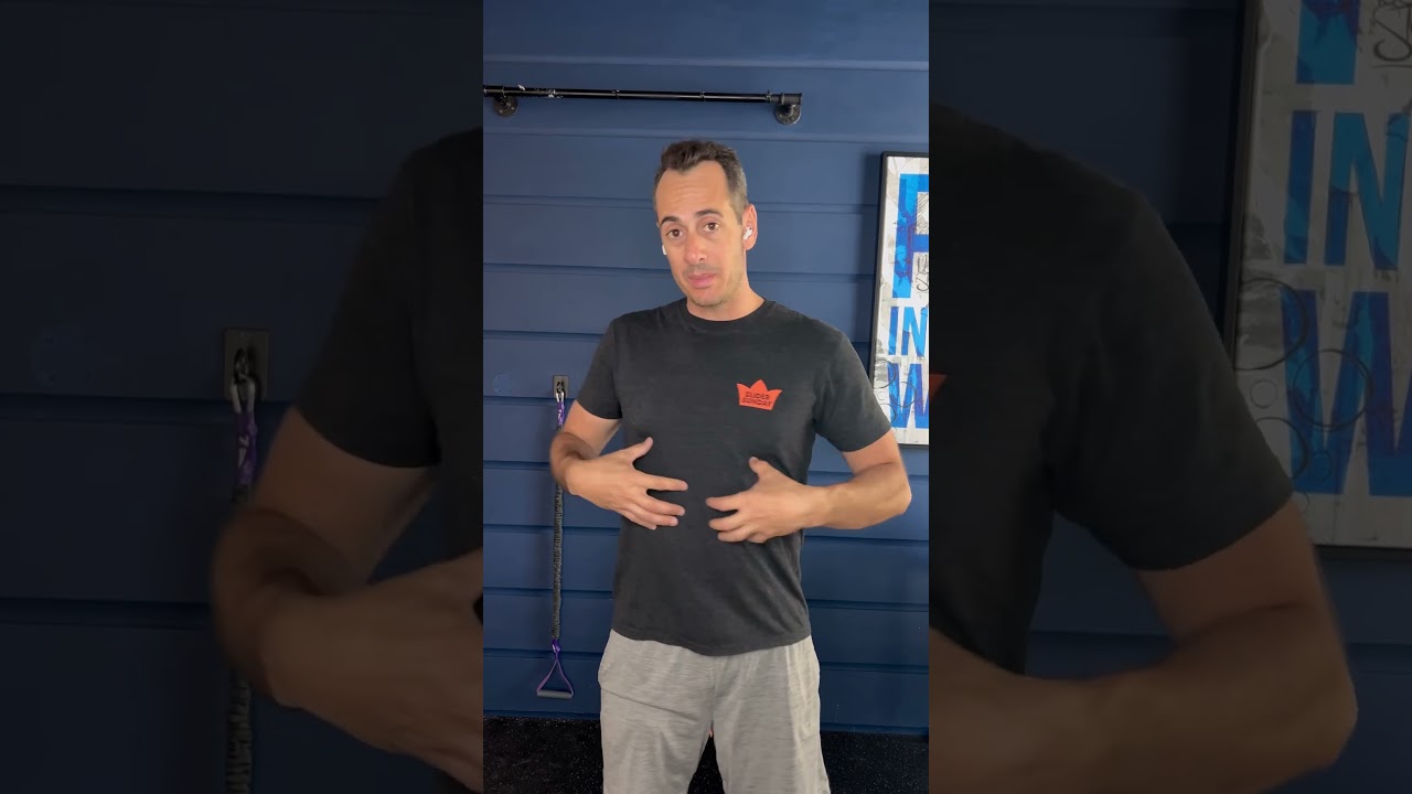 Oblique Muscle Strain. Anatomy Explaination