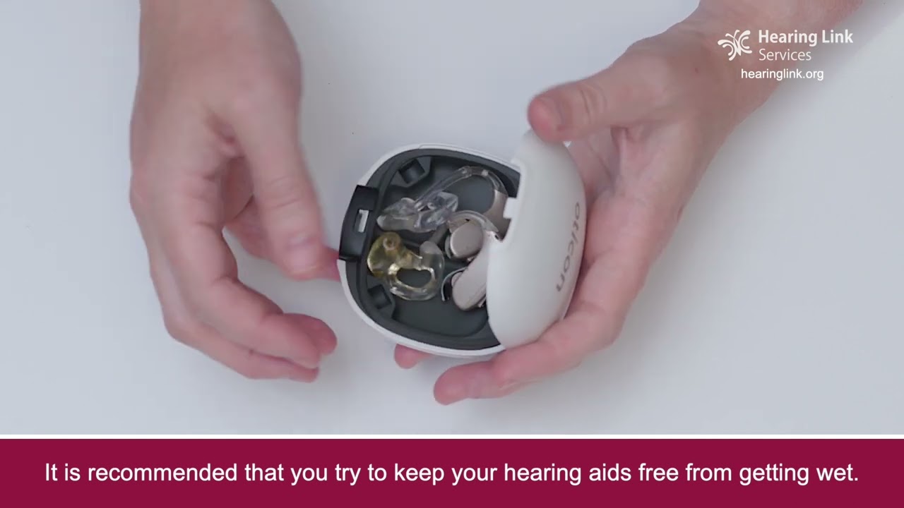 3. Daily routine - storing your hearing aids