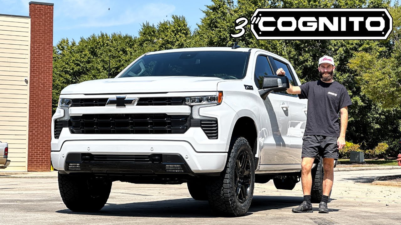 ЧИСТОТА И ПРОСТОТА: Chevrolet Silverado 1500 2025 года | 3-дюймовый комплект Cognito Lift Kit, 34...
