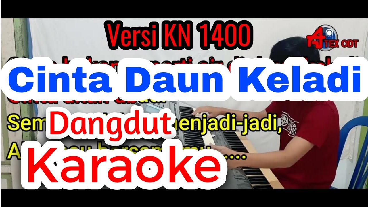 Cinta Daun Keladi karaoke Dangdut Mansyur S | Versi KN 1400 | Dj Atex Odt