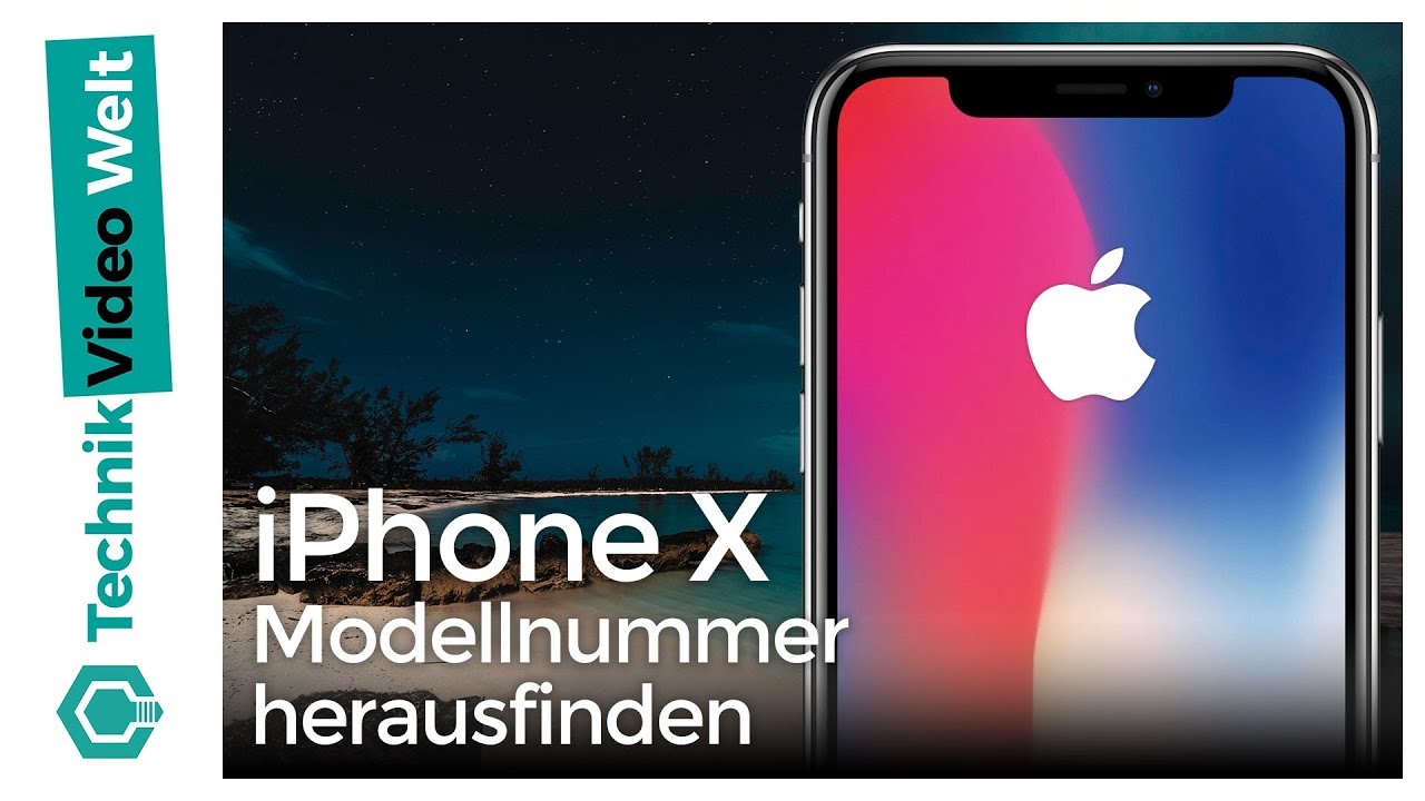 iPhone X Modellnummer herausfinden