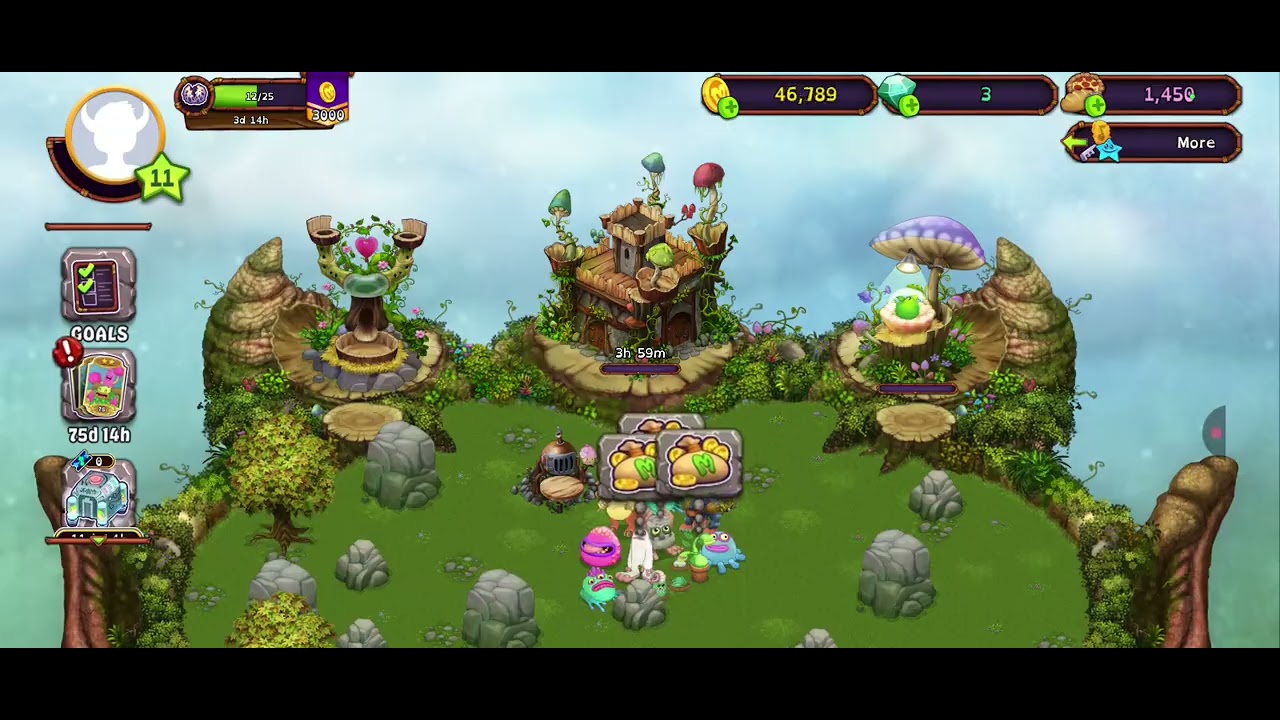 Going on a old account on my singing monsters pt1