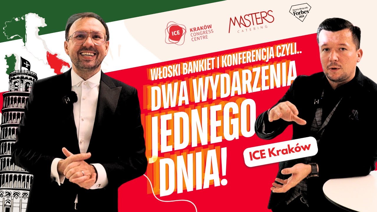 Dwa wydarzenia jednego dnia w ICE Krak&oacute;w | Masters Catering