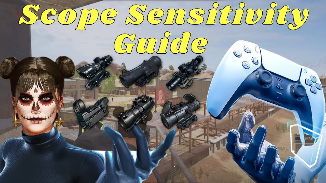 PUBG tutorial: How to Customize your own Scope Sensitivity - PS5 PRO PS4 XBOX