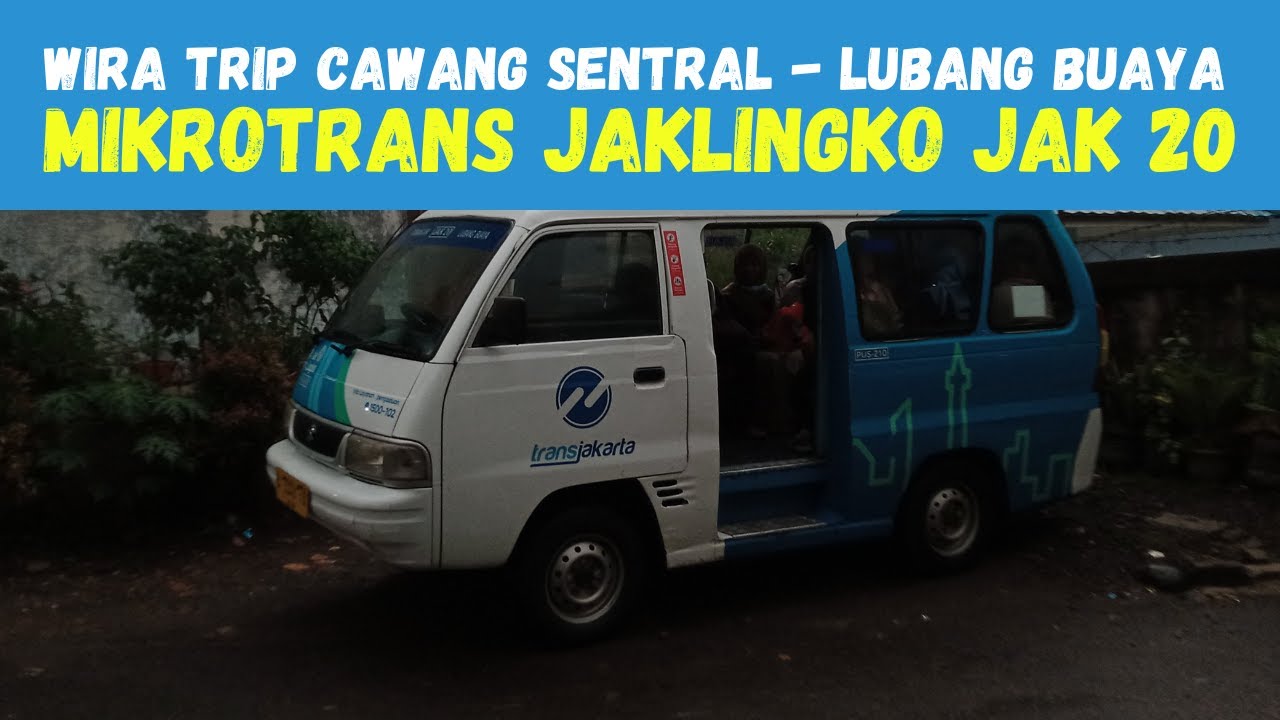 TRIP Mikrotrans JAK 20 Cawang Sentral - Lubang Buaya via Bandara Halim Perdana Kususma