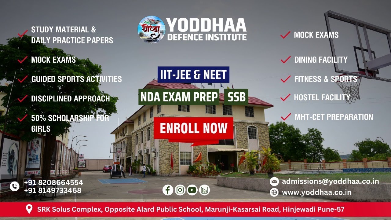 Yoddhaa Defence Institute | Best Residential Institute In Pune