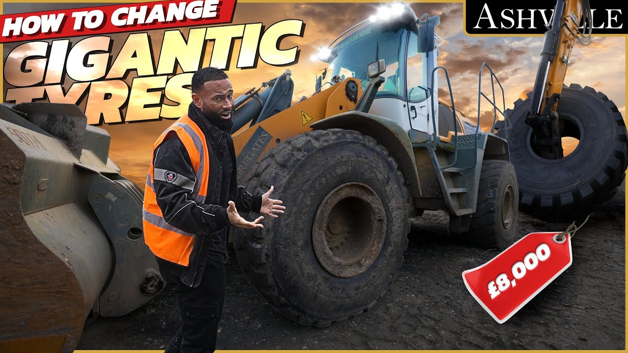 How To Change GIANT TYRES on MEGA MACHINES