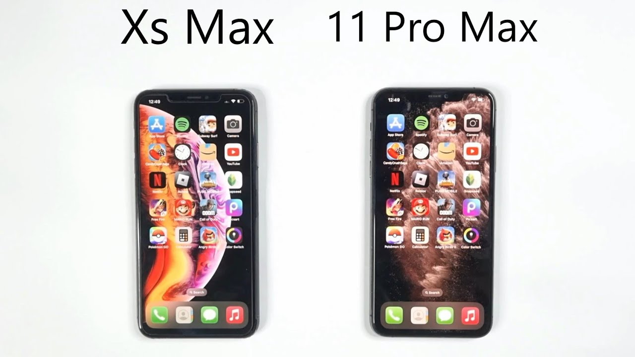 iPhone Xs Max vs iPhone 11 Pro Max - Speed Test in 2024