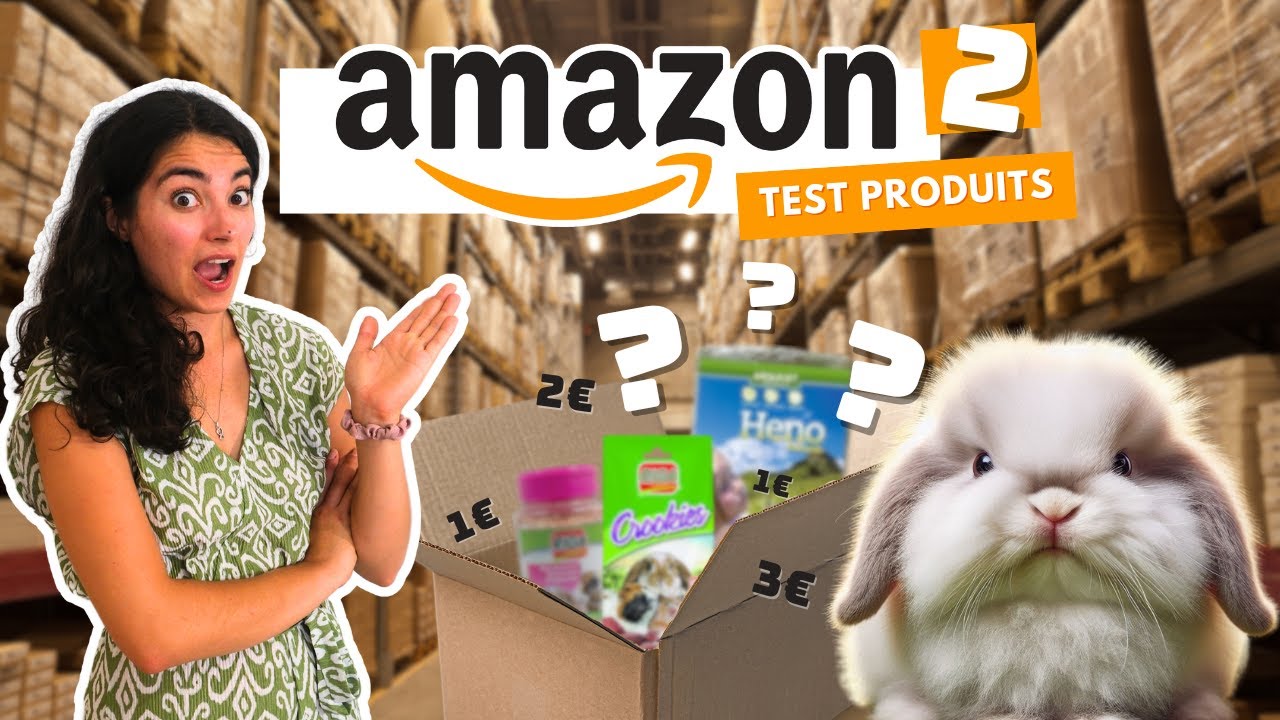Test produits pour lapin AMAZON #2😱 Ne lui donne pas ça !