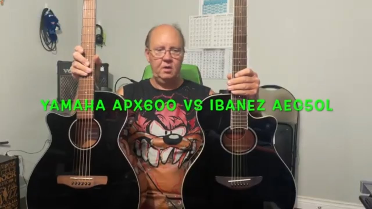 Yamaha APX600 против Ibanez AEG50L