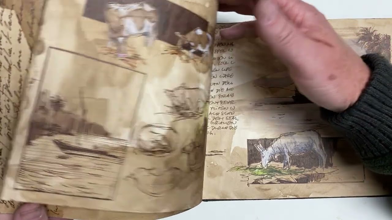 Sketchbook Ägypten 2026