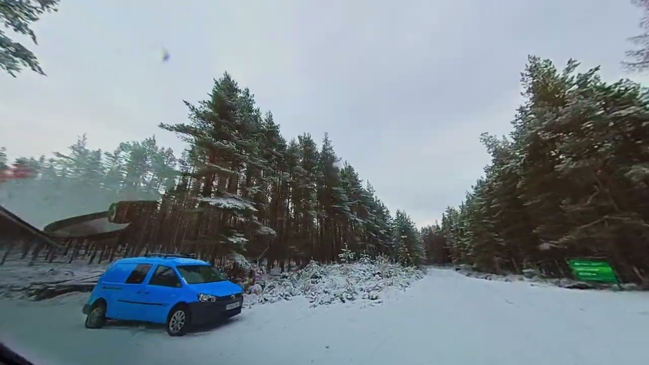 Drive to Uath Lochans, Cairngorms, Scotland