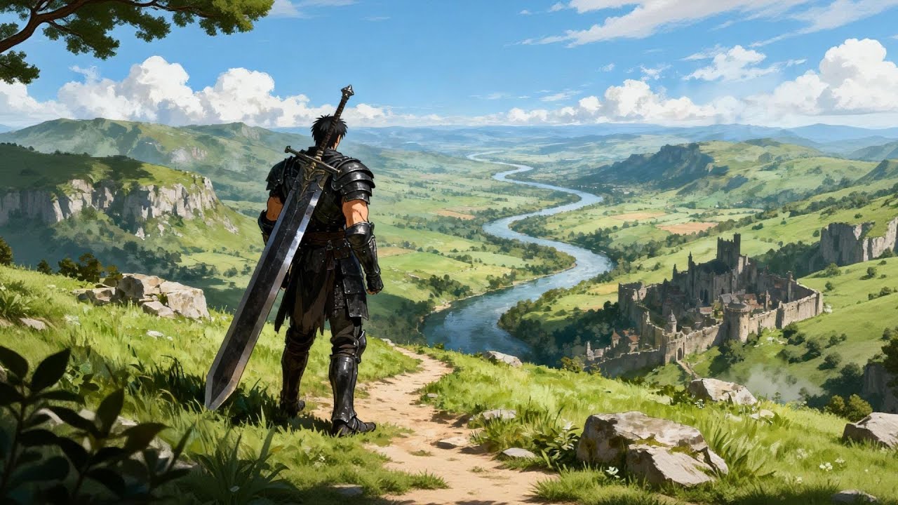 The River That Leads Home | Relaxing Medieval RPG Music for Study & Sleep