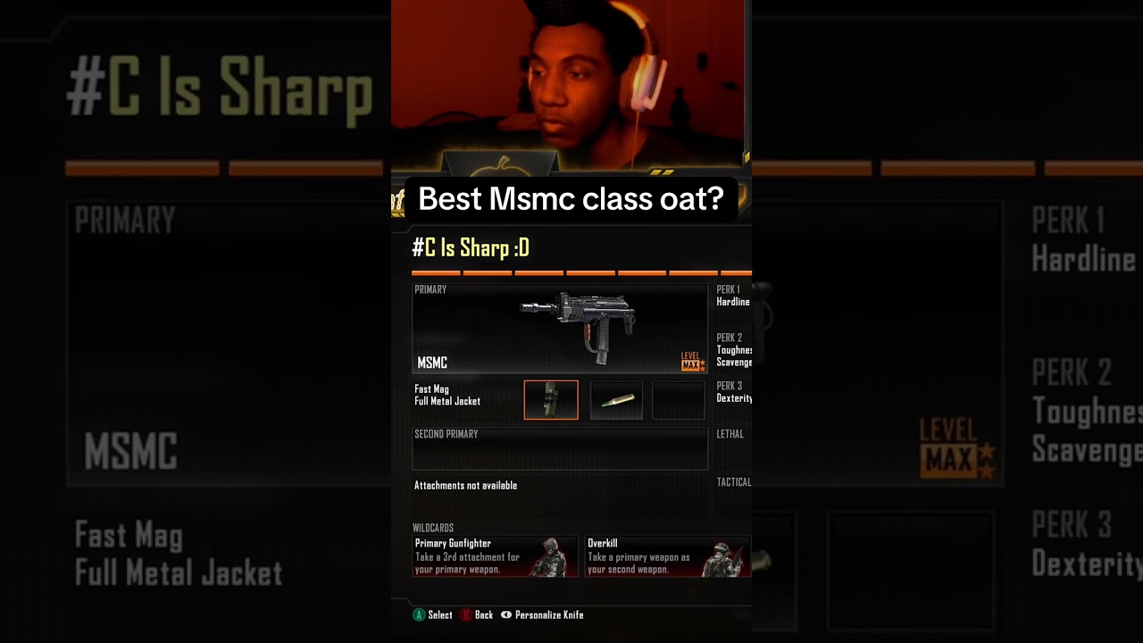 Лучший класс с MSMC во времена BO2 #msmc #blackops2 #bo2