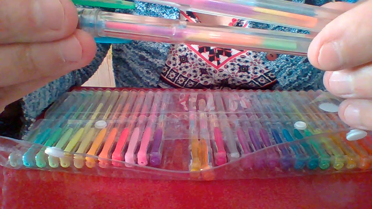 unboxing mes nouveaux feutres stylos gel ...