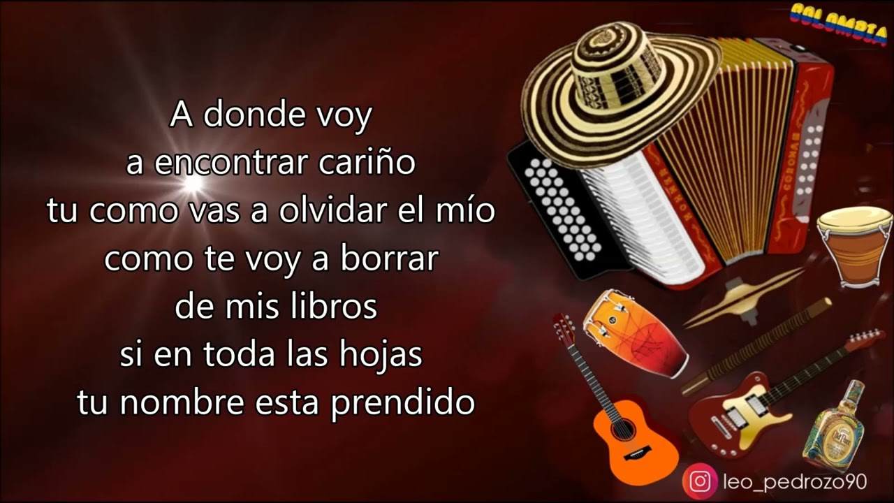 Por Amor, Marcos Diaz - Letra