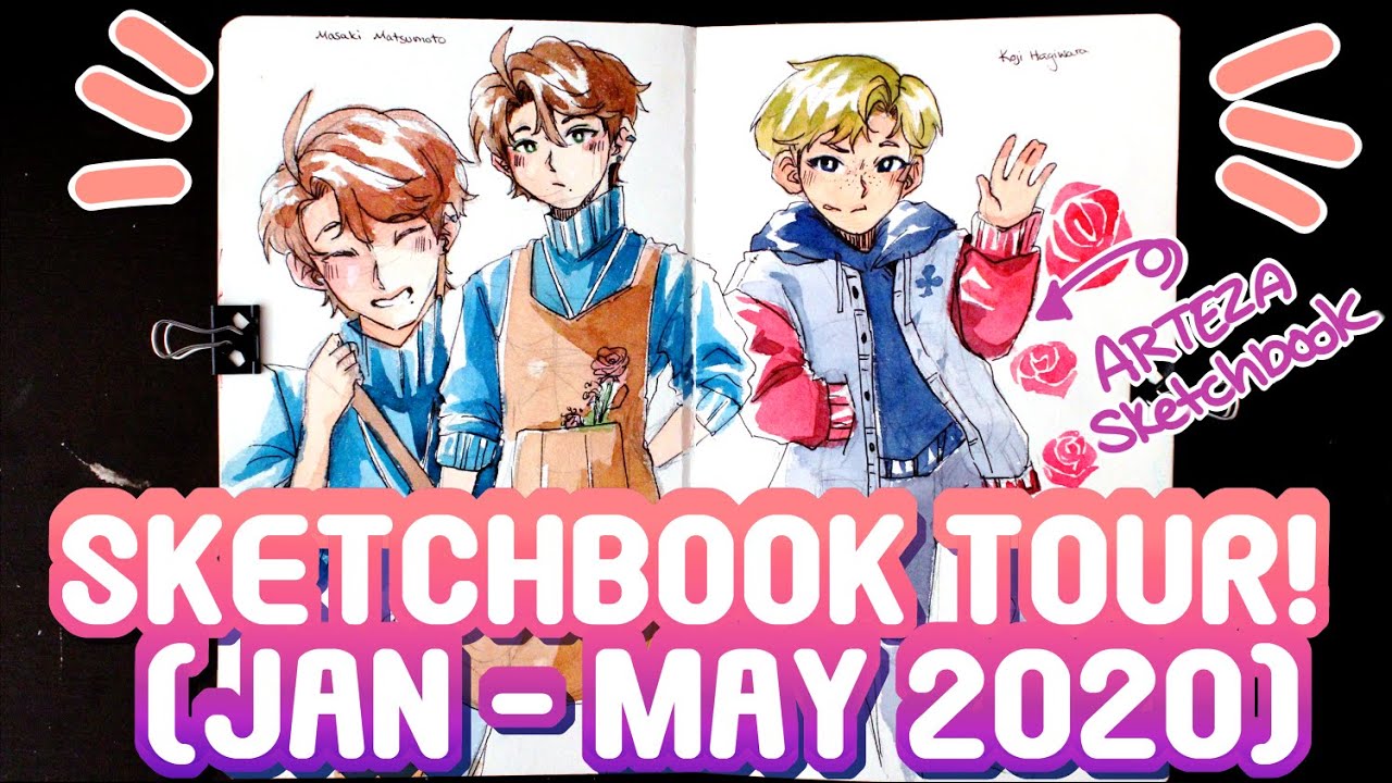 SKETCHBOOK TOUR! | JAN - MAY 2020|