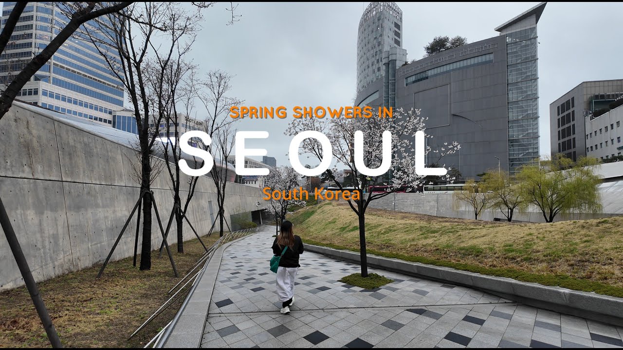 Rainy Spring in Seoul | Myeongdong | Namsan Tower | Dongdaemun Design Plaza | Starfield Library