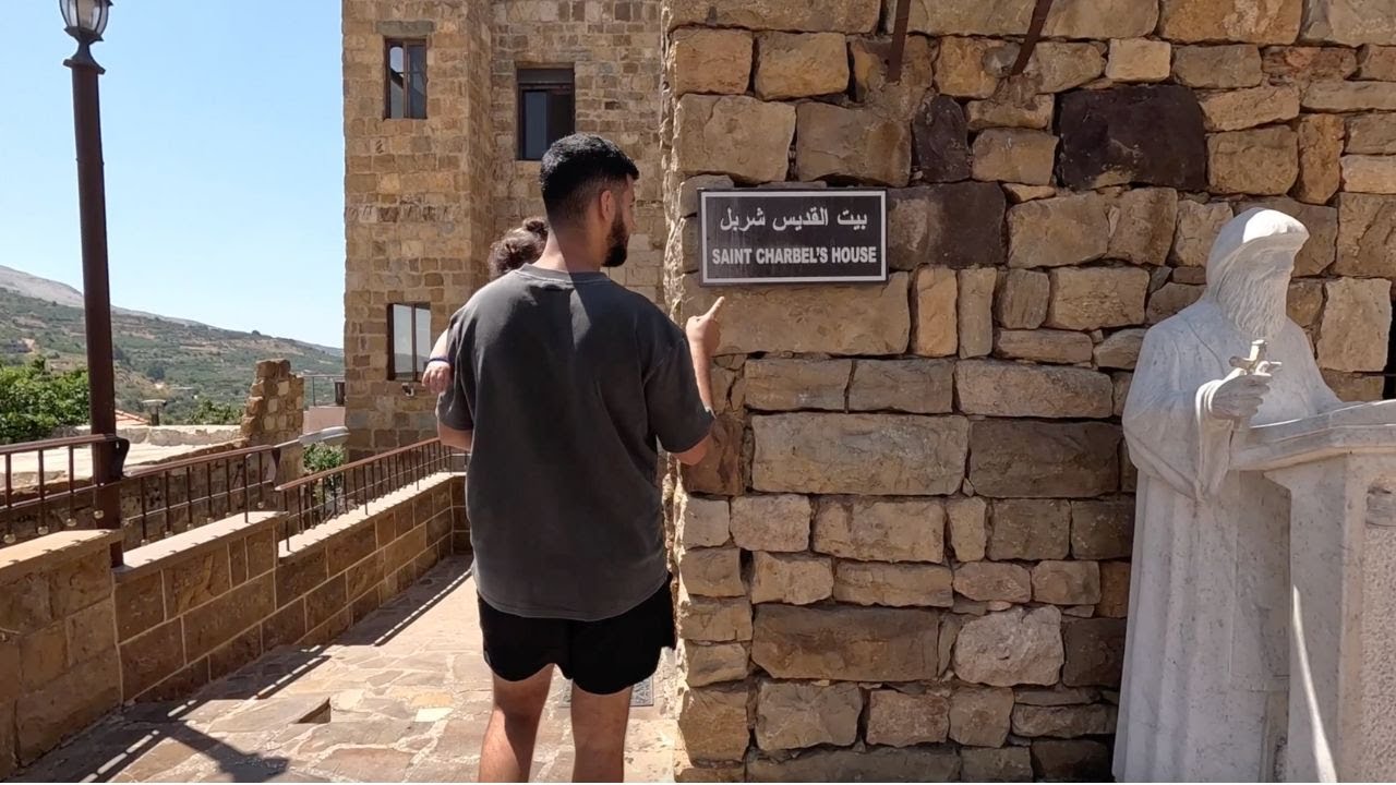 Saint Charbel's House In The Highest Village In Lebanon