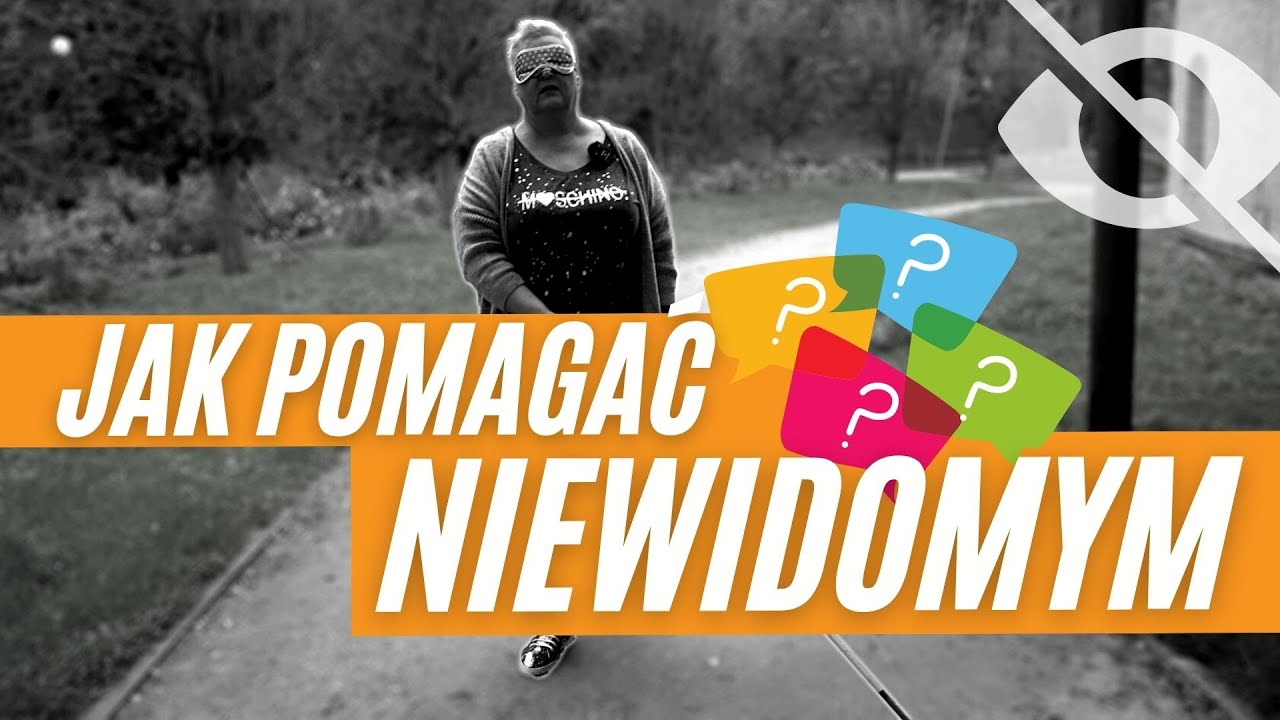 Jak pomagać niewidomym? Październik miesiącem białej laski