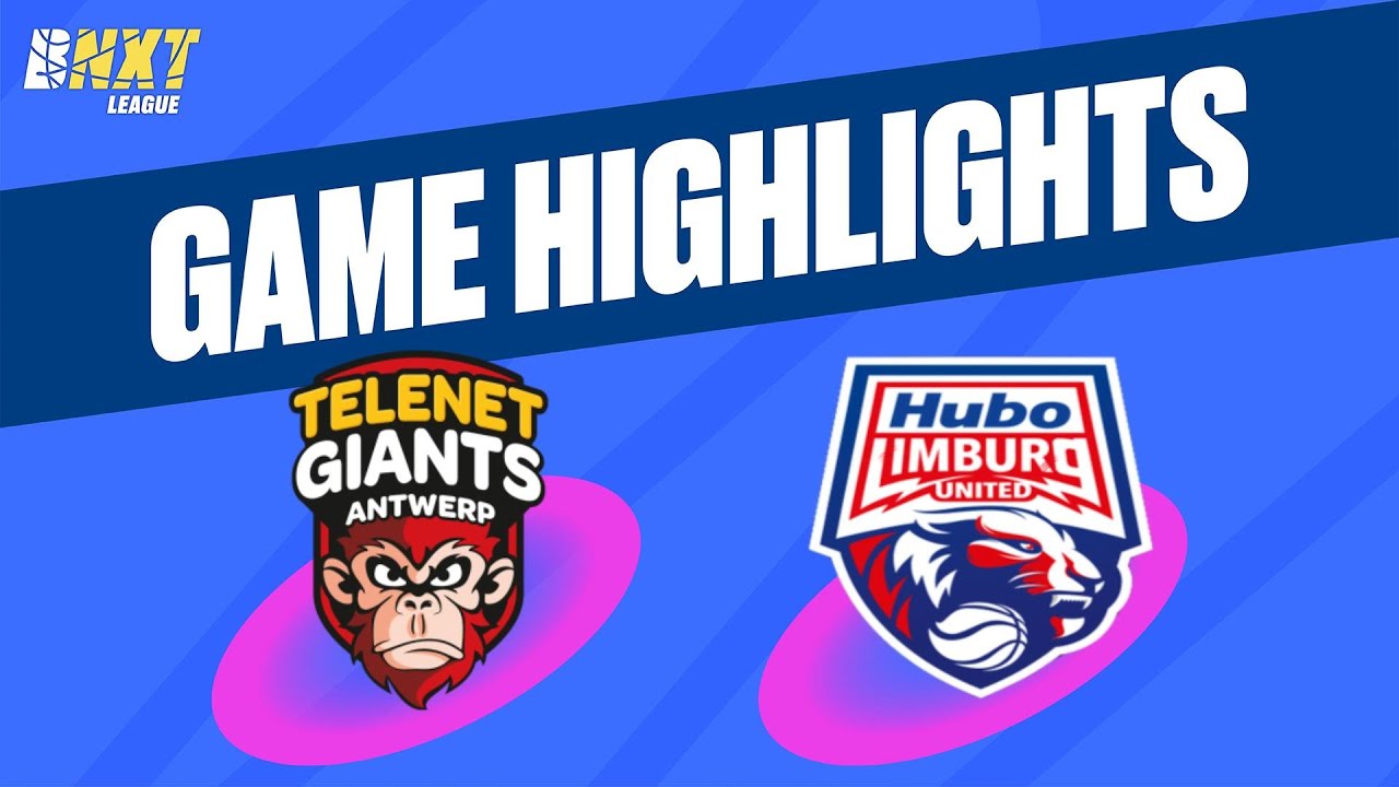 Telenet Giants Antwerp vs. Hubo Limburg United - Game Highlights