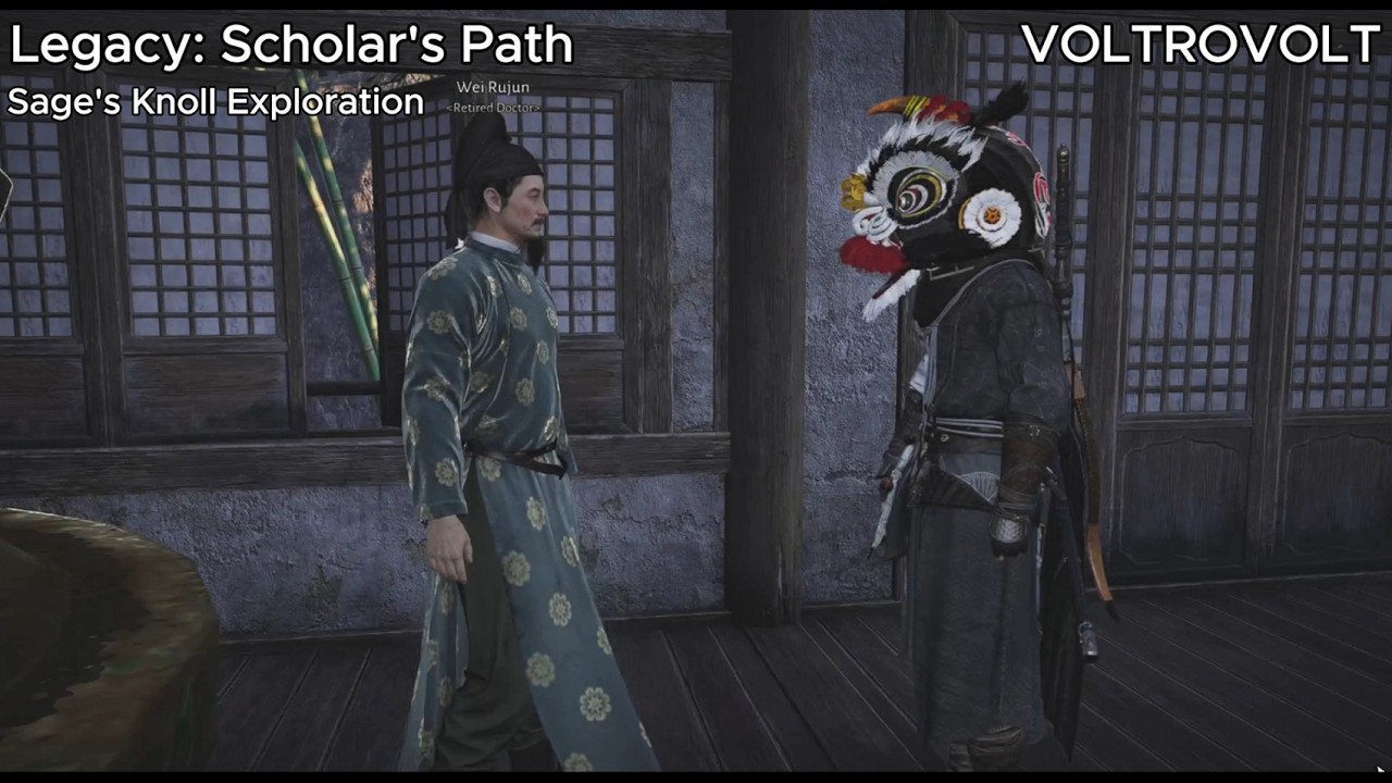 Legacy: Scholar's Path | Sage's Knoll Exploration Quest | Where Winds Meet Gameplay #viral #fyp