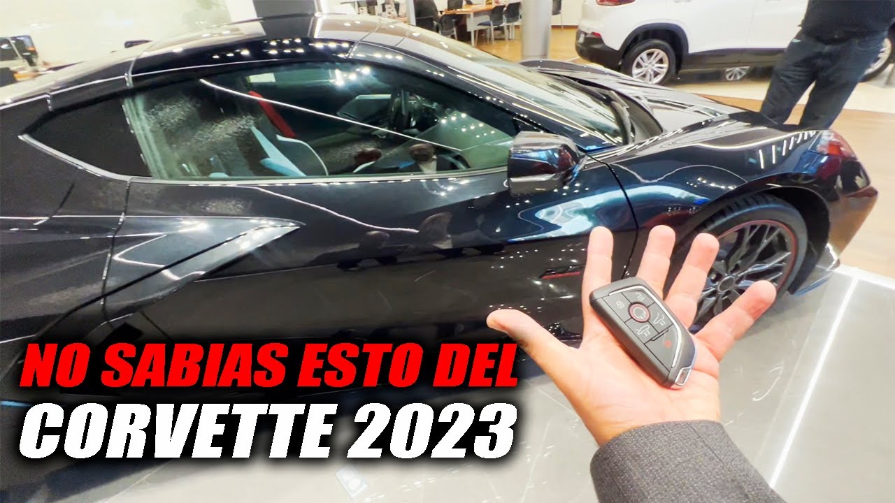 NO SABIAS ESTO DEL Corvette Stingray 2023 🔥🔥Fullcars