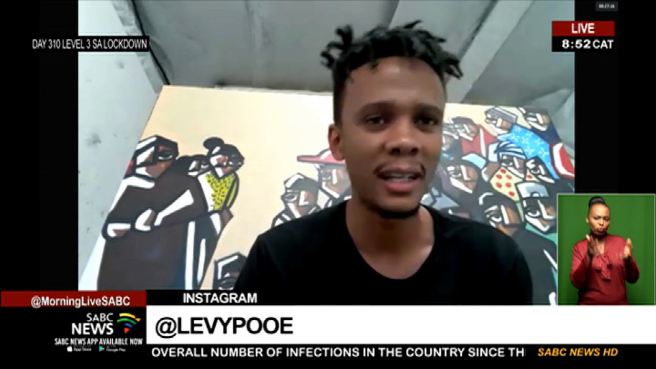 Visual artist Levy Pooe on his solo exhibition titled 'Mphe Mphe ya lapisa'