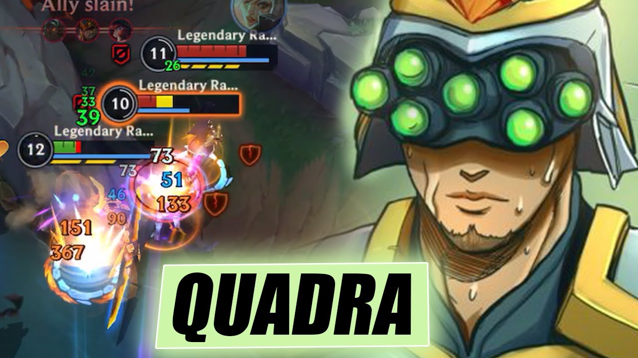Master YI Jungle Quadrakill in Legendary Ranked (Full Gameplay)