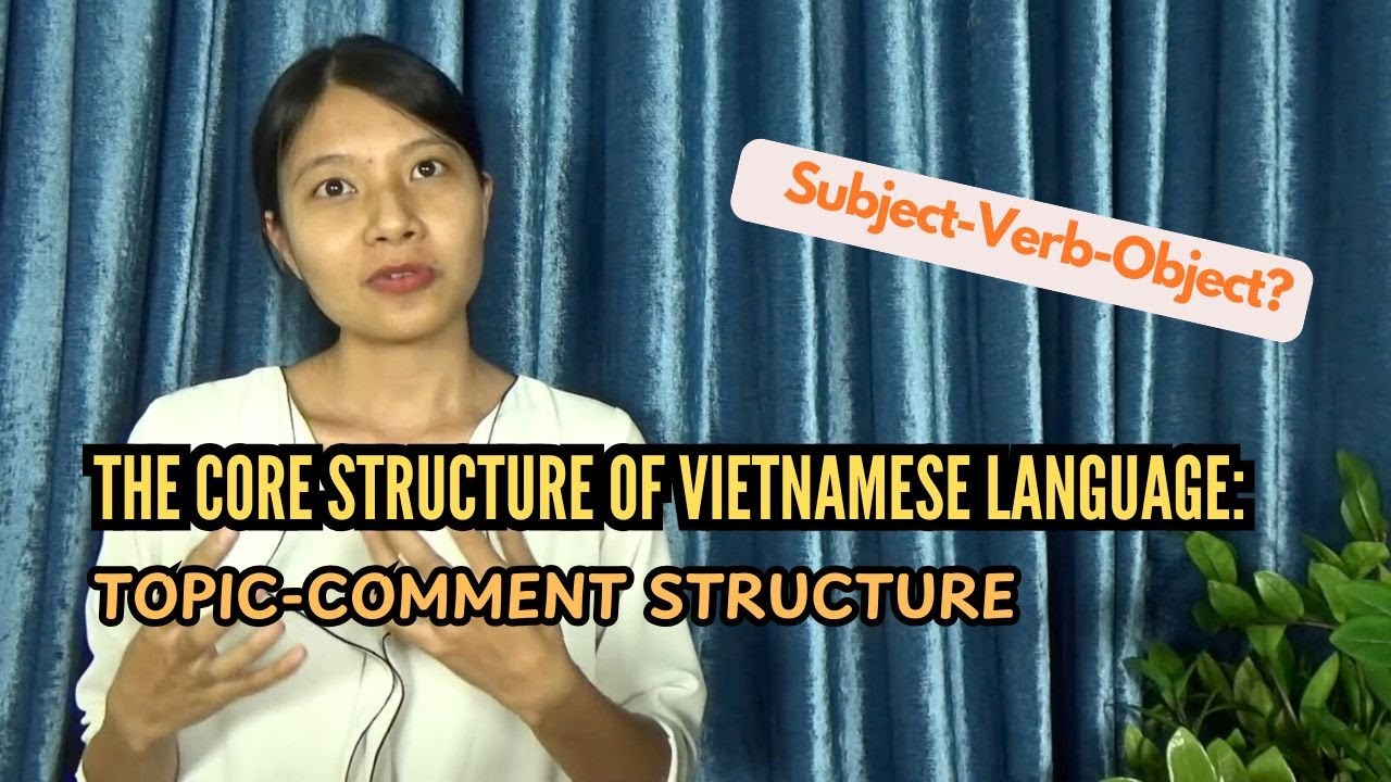 The core structure of Vietnamese language | Topic-Comment structure 