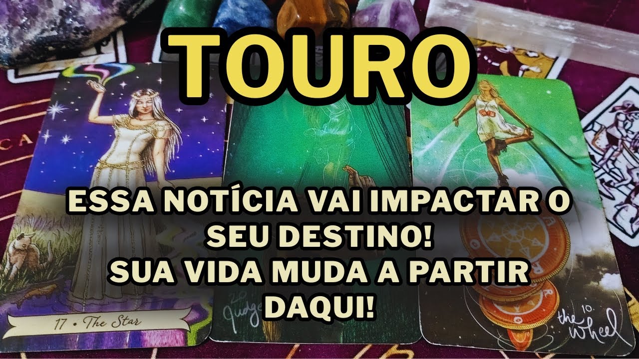 ♉TOURO JÁ É SEU! UM NOVO DESTINO TE ESPERA, NINGUÉM TE SEGURA MAIS! #tarotresponde